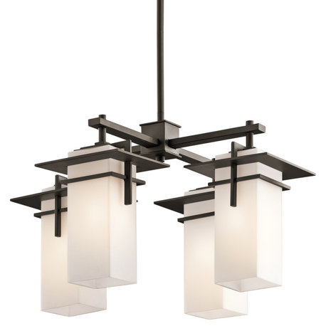 Kichler 49638 Caterham Indoor / Outdoor Mini Chandelier - Olde Bronze