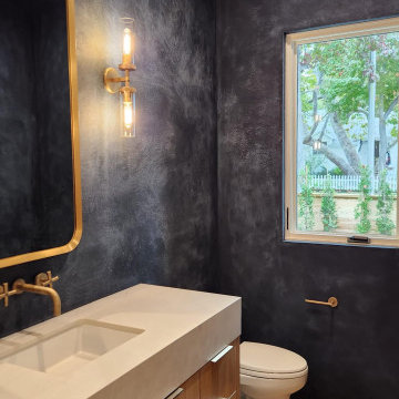 Tuscany plaster on walls and ceilings