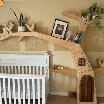 Enchanted tree bookshelf