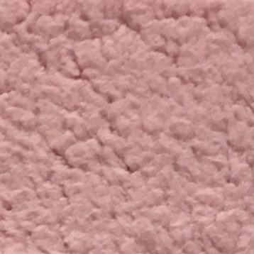 Puffy Stretch Sherpa Fabric Faux Fur Fabric, Pink