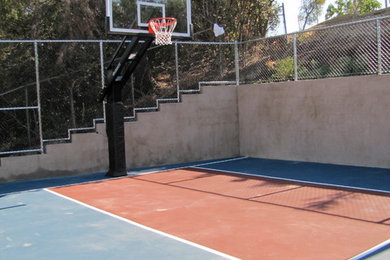 David's Pool and Basketball Court