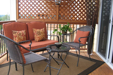 Inspiration for a contemporary patio remodel in Portland