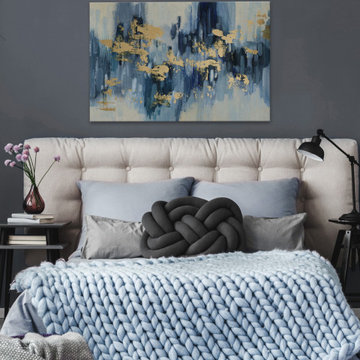 "Glacage d'Or" Painting Print on Wrapped Canvas