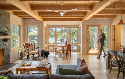 Houzz Tour: Beloved Family Camp Spirit Lives On in New Cabins