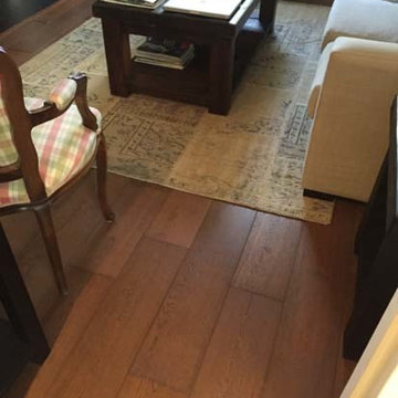 Wood Floor Installation to Hallway