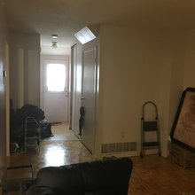 living room front door