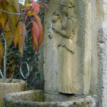Exterior water Fountains for Pools and Walls, Mediterranean Style