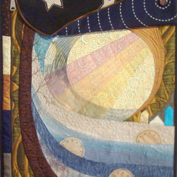 Textile art Nous pouvons encore changer l'heure - Mixed Media Art