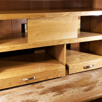 Desktop Shelving Console
