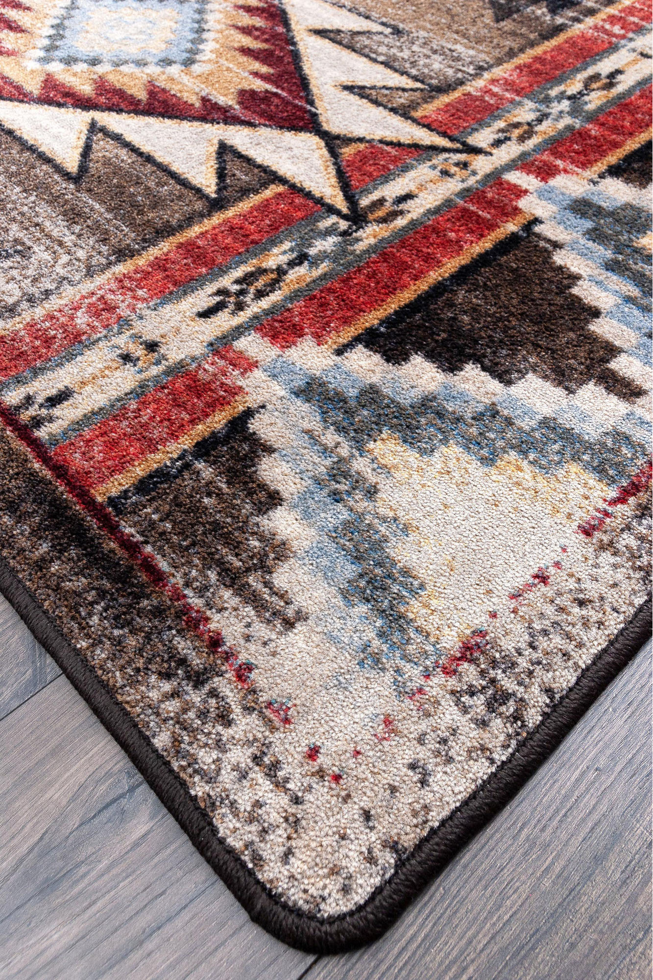 Bow Strings Distressed, Brown, 2'x8', 2'x8' - Contemporary - Hall And ...