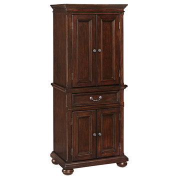 Homestyles Colonial Classic Wood Pantry in Brown
