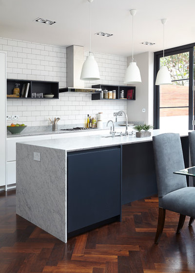 Transitional Kitchen by Blakes London