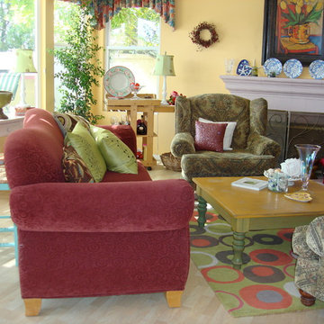 Feng Shui - soft red invites and comforts