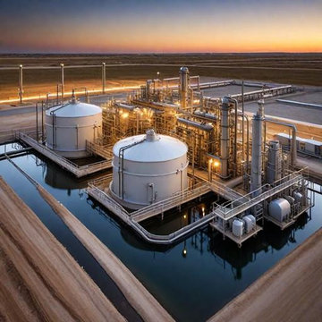 Salty High TDS Water, Wastewater Treatment Plant in Oilfields and Gas fields