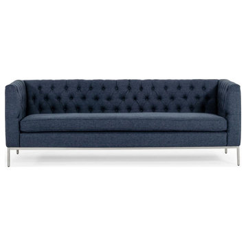 Chandler Dark Gray Fabric Sofa