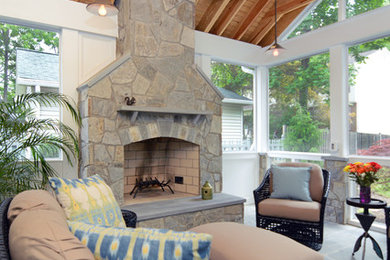 Inspiration for a porch remodel in DC Metro