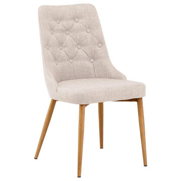 Velvet Mid Century Upholstered Side Chairs