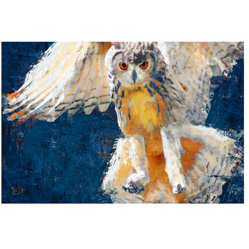Lisa Sofia Robinson "Haunting" (Owl) Art Print, 30"x45"