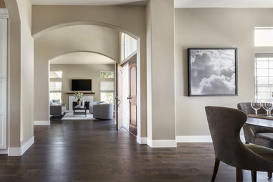 Example of a trendy entryway design in San Francisco