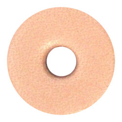 Walnut Studiolo - Leather Washers, Natural - Hardware