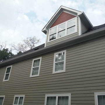 Hardie Monterey Taupe with CertainTeed Shingle | Wildwood, MO (63040)