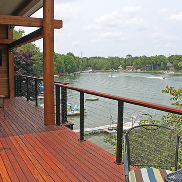 Fort Atkinson, WI: Lake House Deck Railing