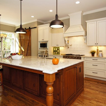 The River Forest Kitchen built by Homes By Dickerson at Barton's Grove & George'