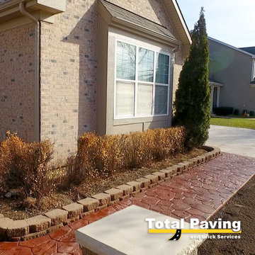 Concrete paving