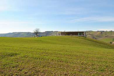 Idee per la facciata di una casa contemporanea