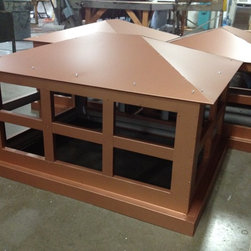 Kynar and Painted Chimney Shrouds - Products