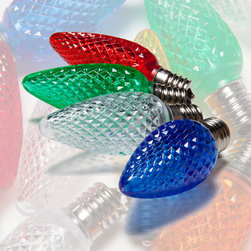 Wintergreen Lighting - LED C9 Bulbs - Holiday Lighting
