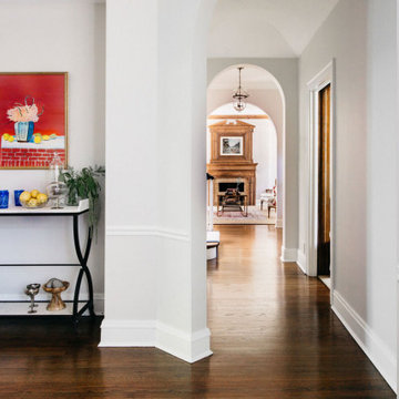 Hallway View in Historic Family Home in Kenilworth