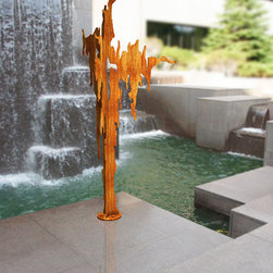 "Ashes, Ashes, We All Fall Down" - Sculptures