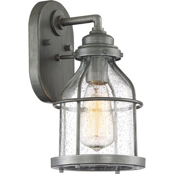 Brensten Outdoor Wall Lantern - Weathered Iron, Small