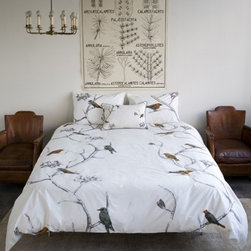 DwellStudio Chinoiserie Pearl Bedding Duvet Cover - Duvet Covers And Duvet Sets
