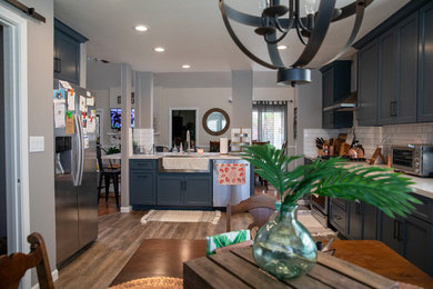 Example of a kitchen design in Other