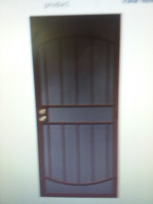 Screen Door Or Security Door
