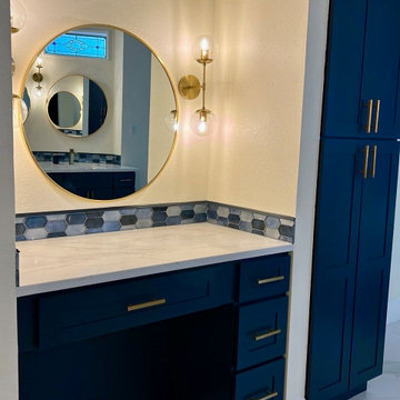 Master Bathroom Makeup Vanity