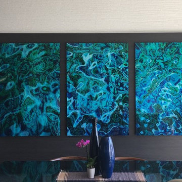 Aaron Chang Fine Art: Dining Room - Tonga Triptych