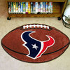 NFL Houston Texans Football Shaped Accent Floor Rug