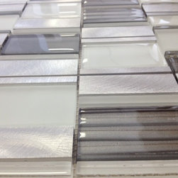 Links Glass & Brushed Aluminum - Tile