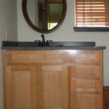 Quartersawn Oak Bath 1