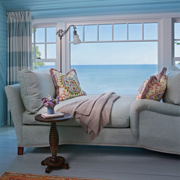 Bright Blue Beach House