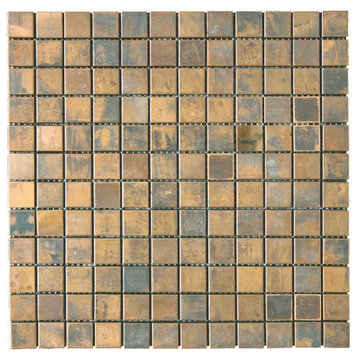 Metal Tile Antique Copper, 1"x1"
