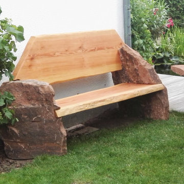 Impressionen einfacher Unikat - Bänke