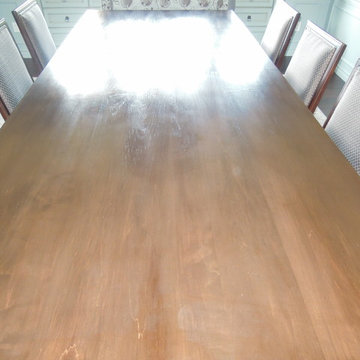 Rochester Dining Table and built in Buffet