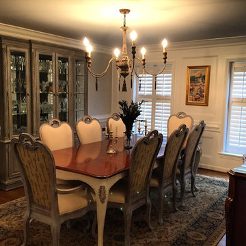 Brooks Family Home Updated Farmhouse Chic DR