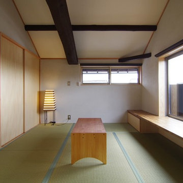 薪ストーブと、音楽室のある古民家