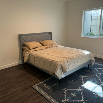 Commerce City Basement Finish with Bathroom and Workout Room