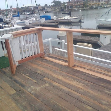 Deck on water